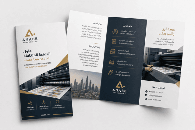 Brochure Printing Riyadh 1
